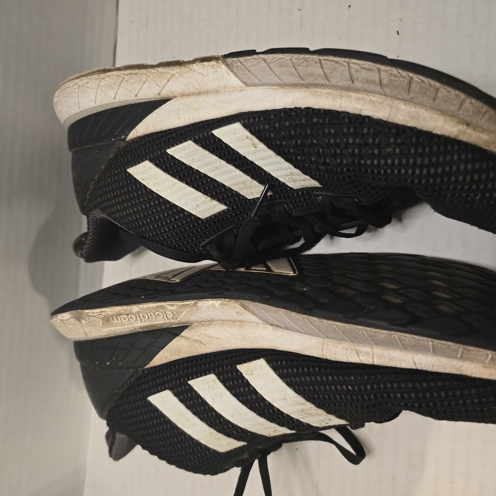 adidas Black and‎ White Athletic Shoes